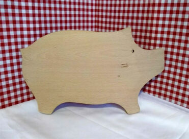 serving board - pig