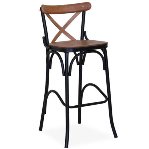 Barska metalna vintage stolica