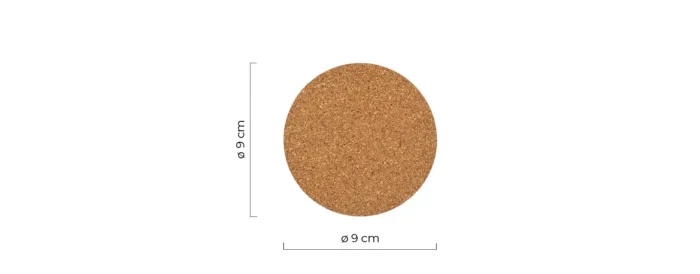 Okrugli podmetač od plute CORTEX O - Image 5