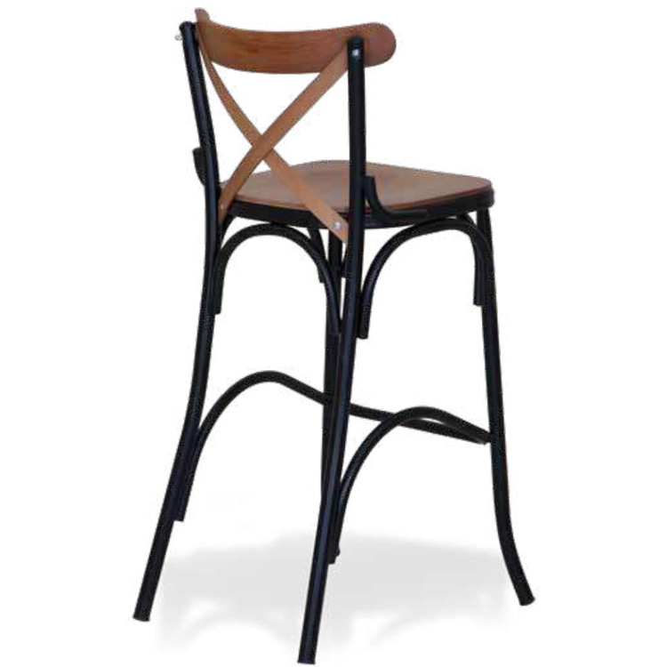 Barska metalna vintage stolica - Slika 2
