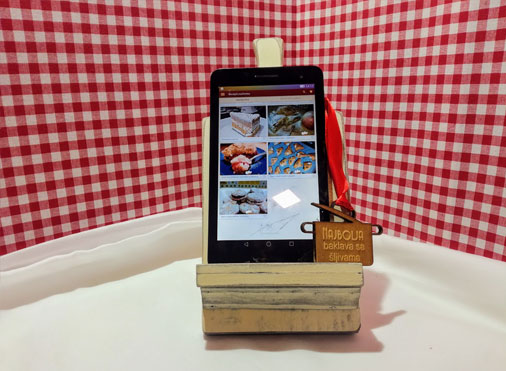 Stalak za tablet u kuhinji - Slika 6
