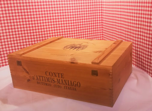 Velike drvene kutije za 6, 8, 10 ili 12 vinskih boca - Slika 7