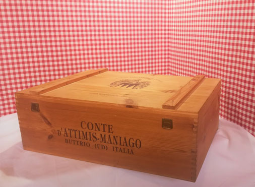 Velike drvene kutije za 6, 8, 10 ili 12 vinskih boca - Slika 2