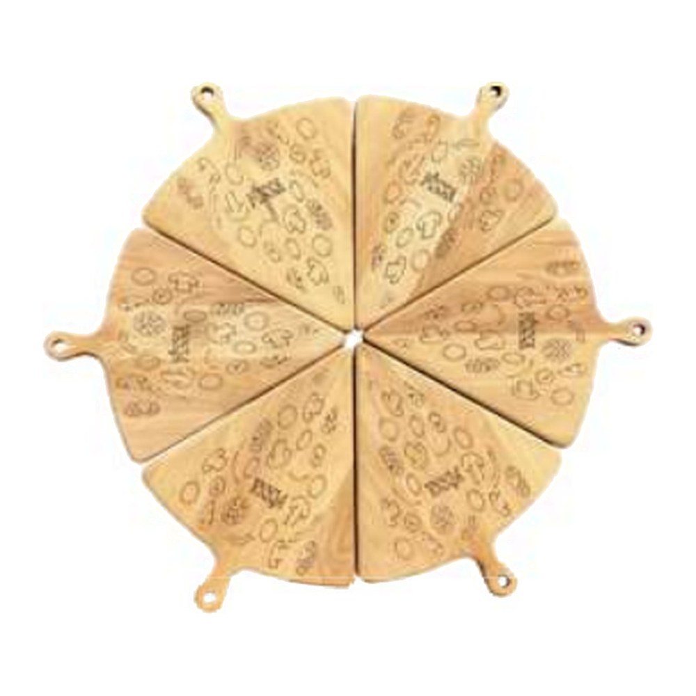 Pizza slice 6/1 — drveni proizvod, Kolibica